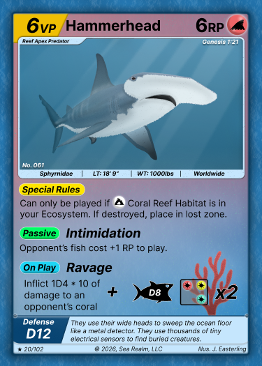 Hammerhead SeaRealm card