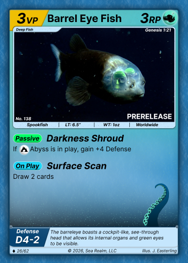 Barrel Eye Fish