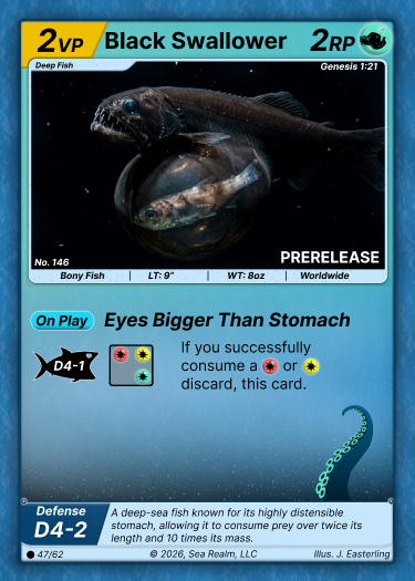 Black Swallower SeaRealm card