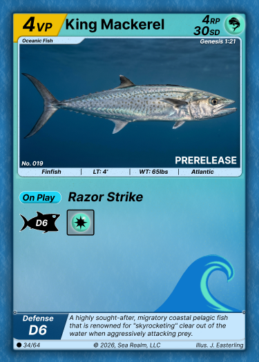 King Mackerel SeaRealm card