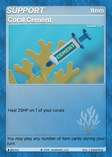 Coral Cement